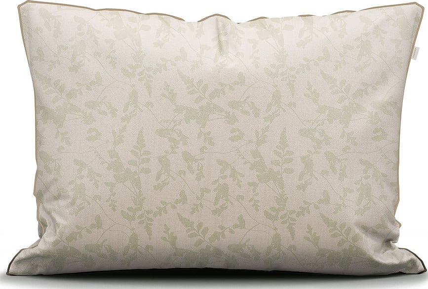 Funda Nórdica Georgia, 140 x 200 cm, blanco y marrón, con funda de almohada 70 x 90 cm, cierre de cremallera