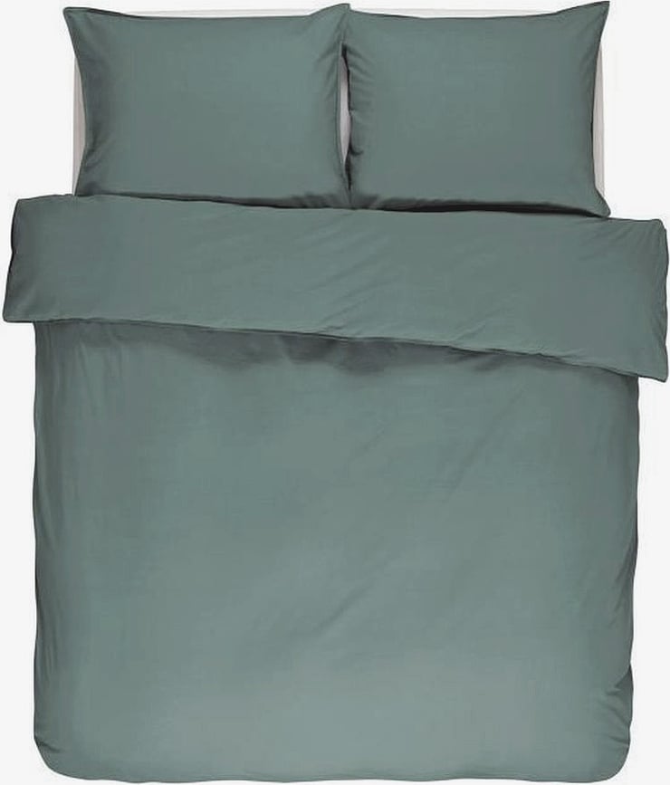 Funda Nórdica Guy, 200 x 200 cm, turquesa, 2 fundas de almohada 80 x 80 cm, cierre de cremallera