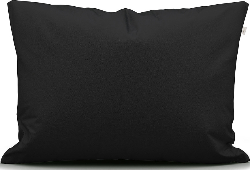 Funda Nórdica Juliette, 140 x 200 cm, negra, con funda de almohada 70 x 90 cm, cierre de cremallera