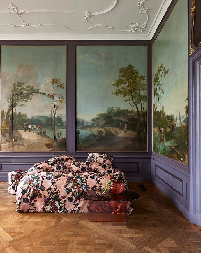 Funda Nórdica con cremallera Karli, 135 x 200 cm, rosa, incluye funda de almohada 80 x 80 cm