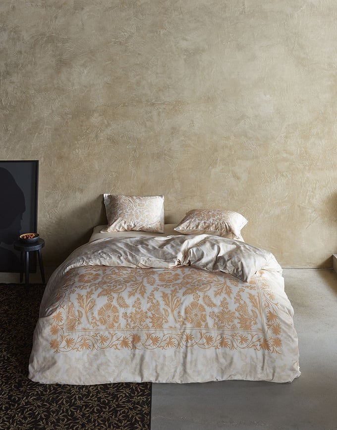 Funda Nórdica Maere, 140 x 200 cm, blanco roto, cierre de cremallera, incluye funda de almohada 70 x 90 cm