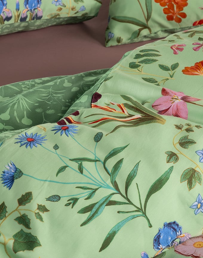 Funda Nórdica Marigold, 200 x 220 cm, verde claro