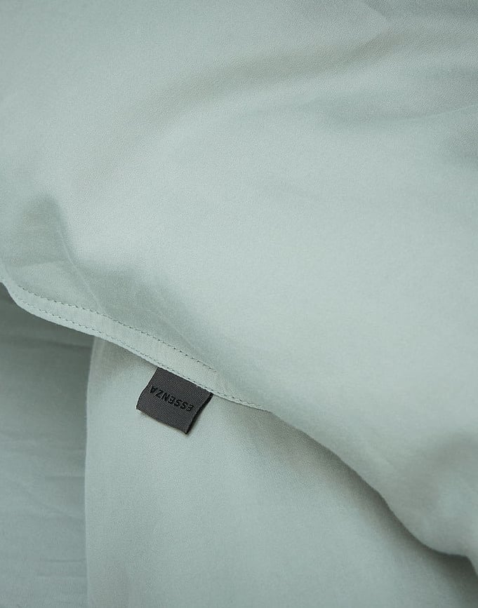 Juego de Funda Nórdica Minte, 200 x 200 cm, color menta, con cierre de cremallera, incluye 2 fundas de almohada 80 x 80 cm