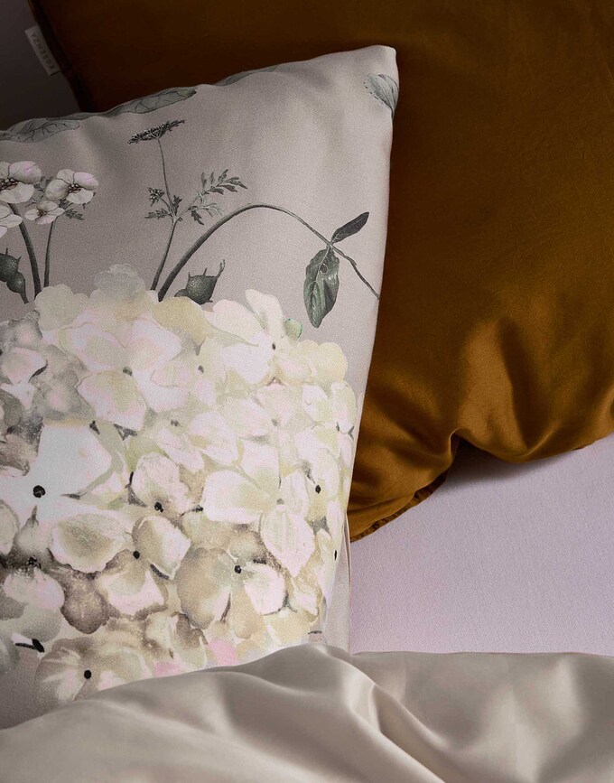 Funda Nórdica Noe, 155 x 220 cm, beige, con cierre de cremallera, funda de almohada 80 x 80 cm