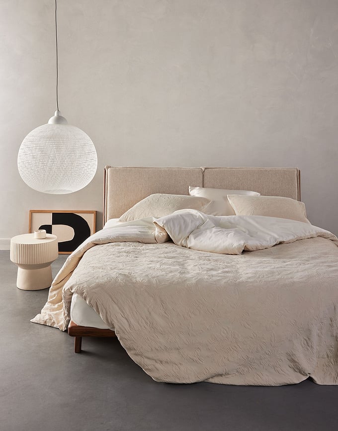 Funda Nórdica Philippine, 200 x 220 cm, beige