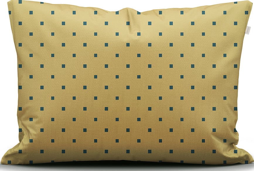 Funda Nórdica Stach, 200 x 200 cm, amarilla, cierre de cremallera, con 2 fundas de almohada de 80 x 80 cm