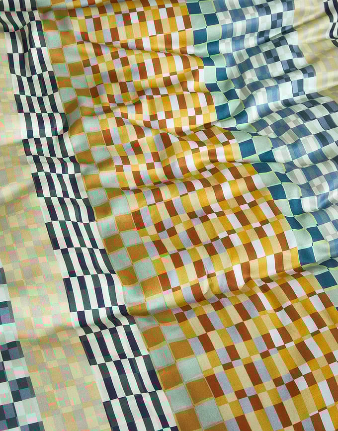 Funda Nórdica Stach, 200 x 200 cm, amarilla, cierre de cremallera, con 2 fundas de almohada de 80 x 80 cm