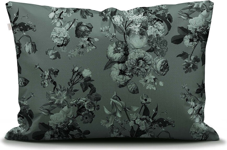 Fundas de Almohada Florice, 70 x 80 cm, verde oscuro, 2 unidades