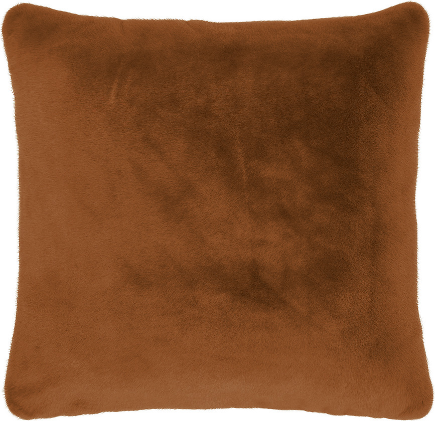 Furry Coussin, rouille