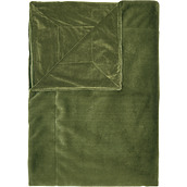 Furry Fur blanket 150 x 200 cm green