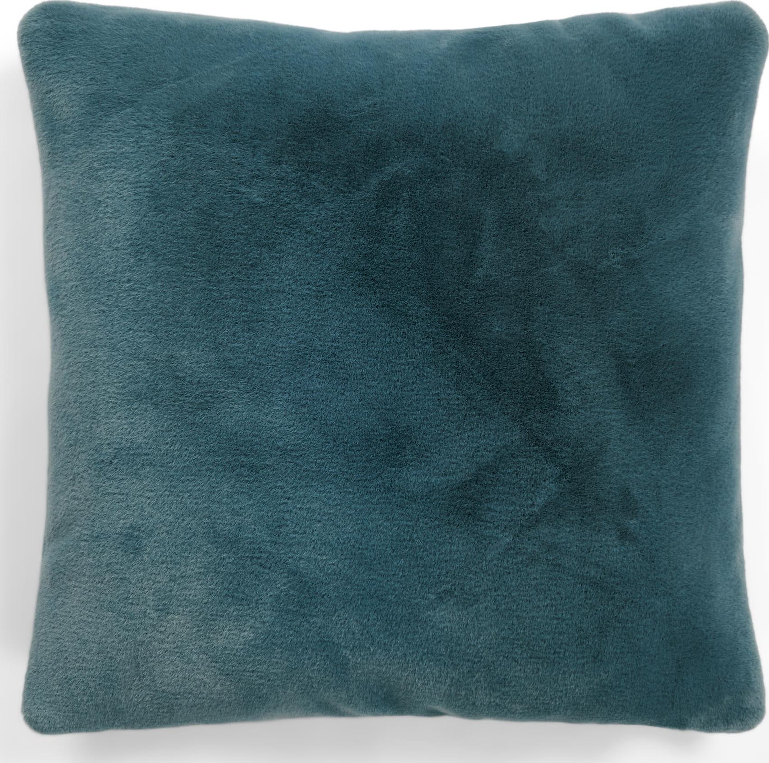 Furry Kissen graublau