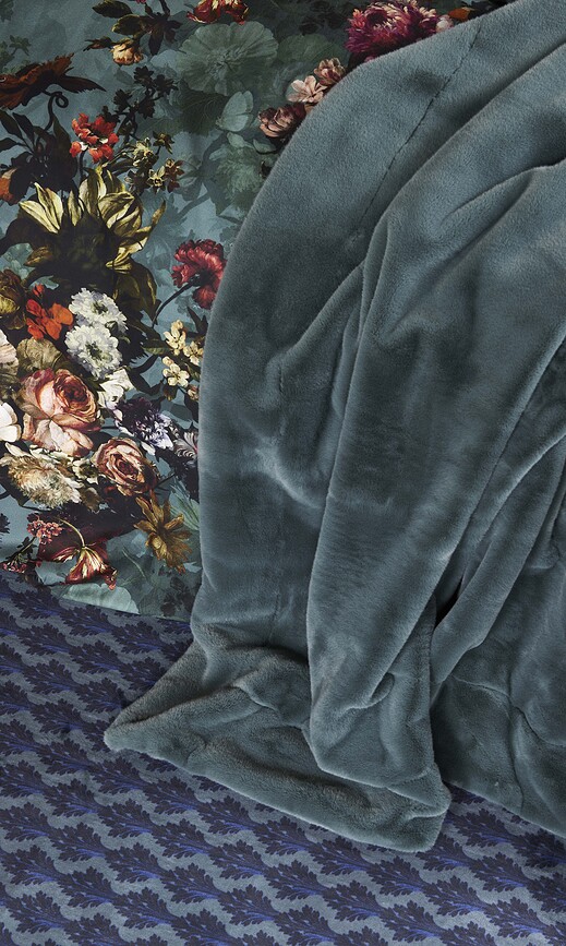 Furry Couverture en fausse fourrure, 150 x 200 cm, beige