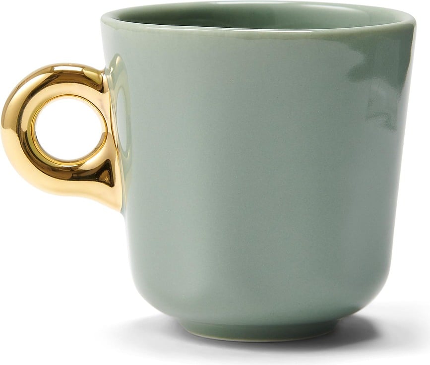 Gallery Šalica za espresso s tanjurićem 90 ml zelena