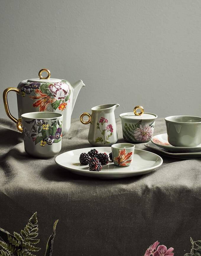 Gallery Šalica za kavu s tanjurićem bijela