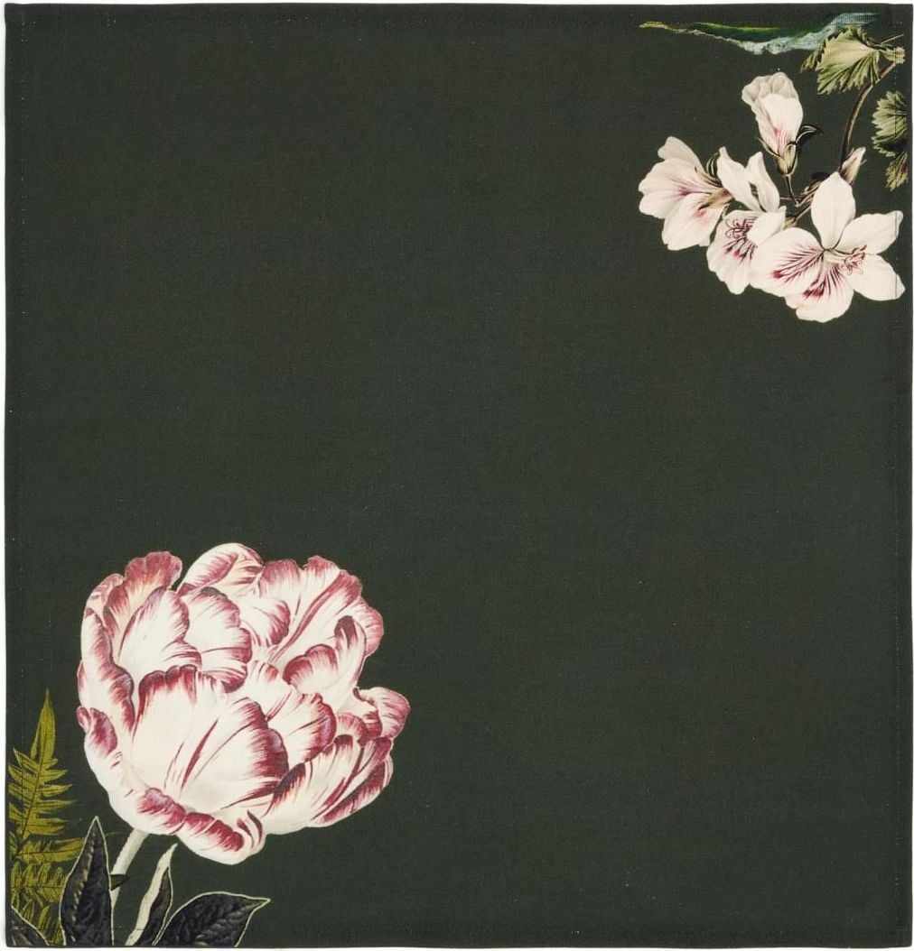 Gallery Serviette 45 x 45 cm dunkelgrün