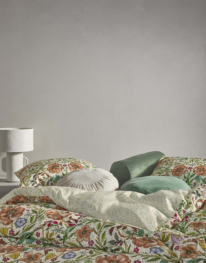 Gigi Coussin Décoratif rond, 45 cm, cerise