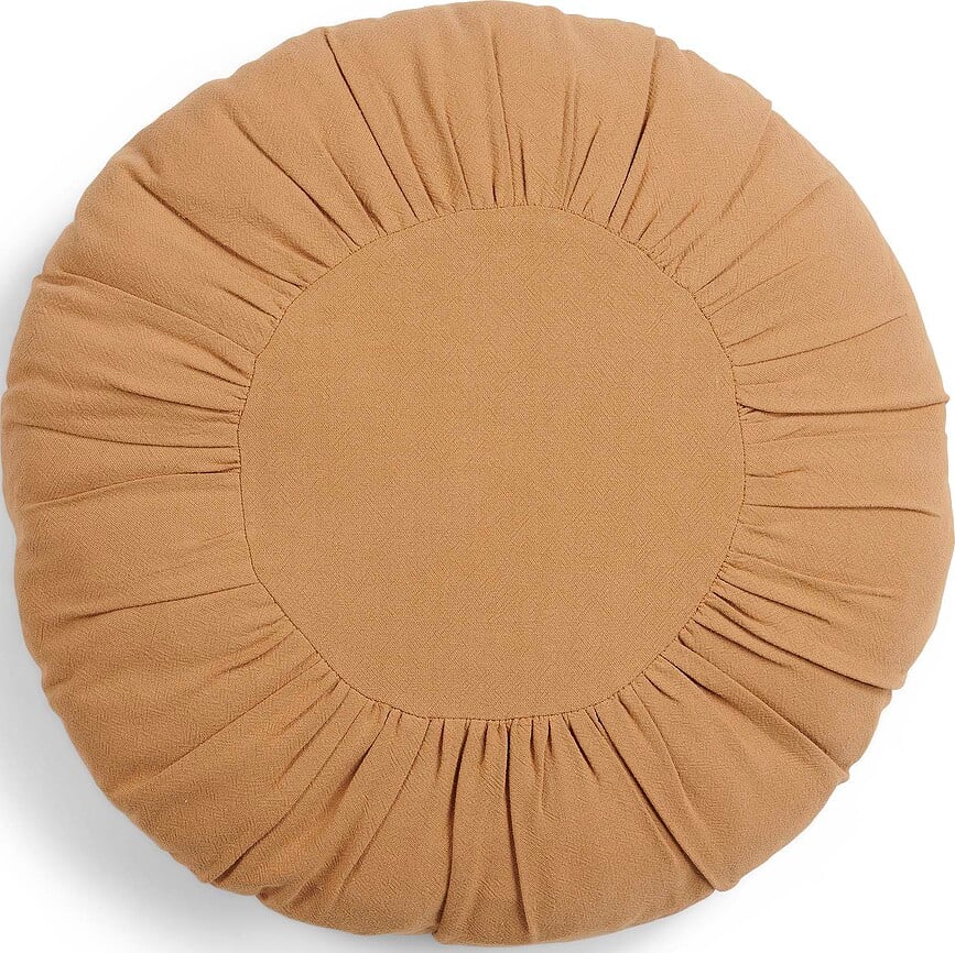 Gigi Decorative cushion 45 cm round orange