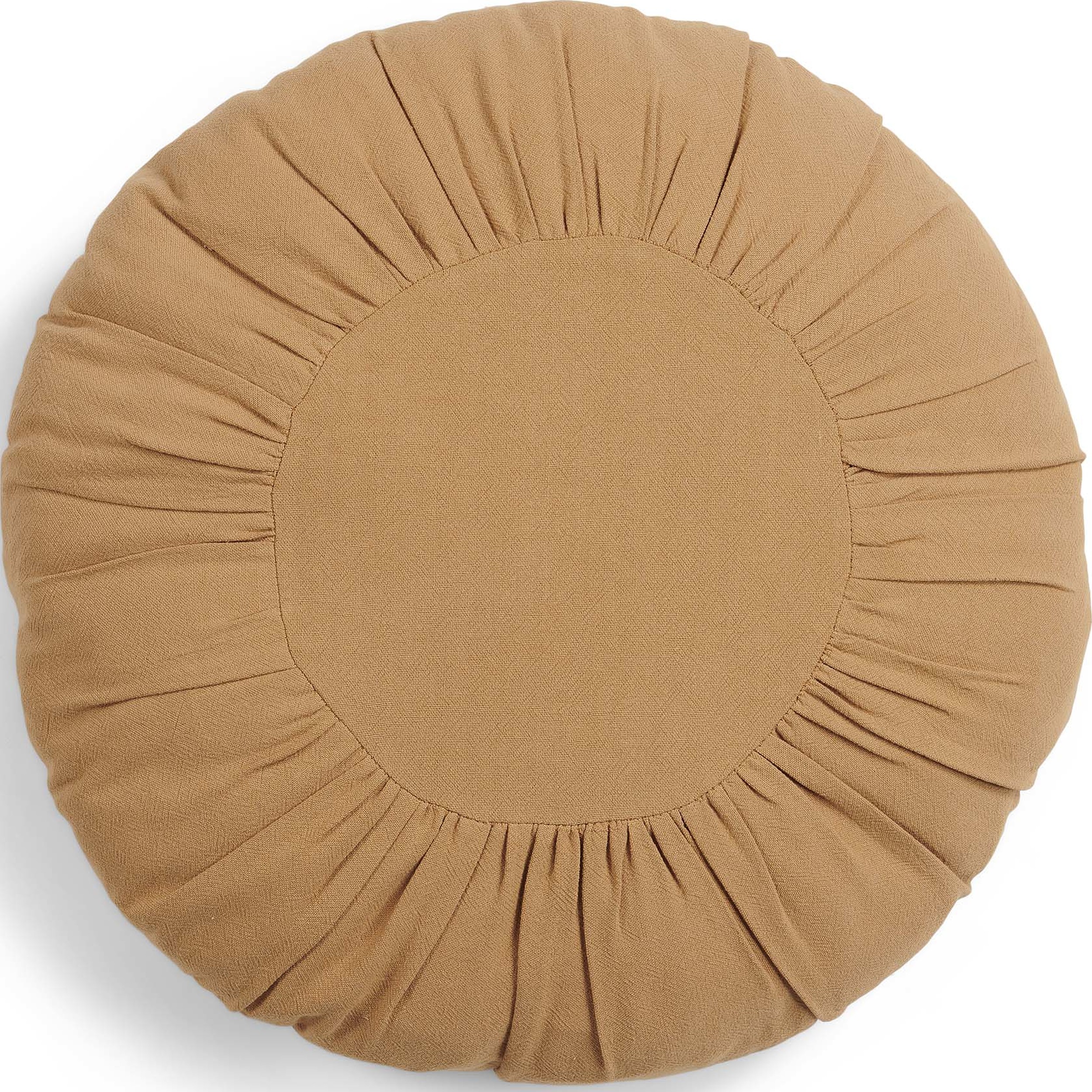 Gigi Dekoratives Kissen 45 cm rund orangefarben