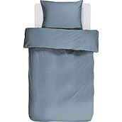 Guy Bedding 140 x 200 cm blue with pillowcase 70 x 90 cm