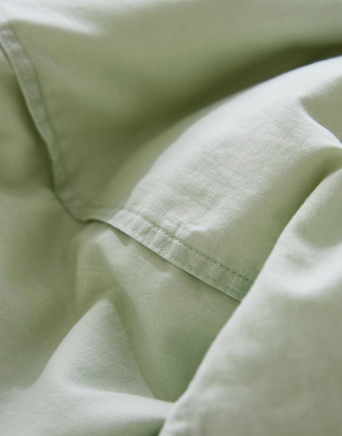 Guy Navlaka za Poplun s Jastučnicom zatvaranje na patent pistacija 135x200 cm 60x80 cm