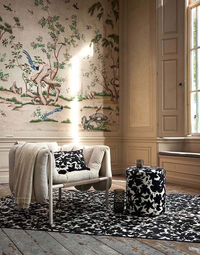 Imara Μαξιλάρι διακοσμητικό, 50 x 50 cm, μαύρο-λευκό