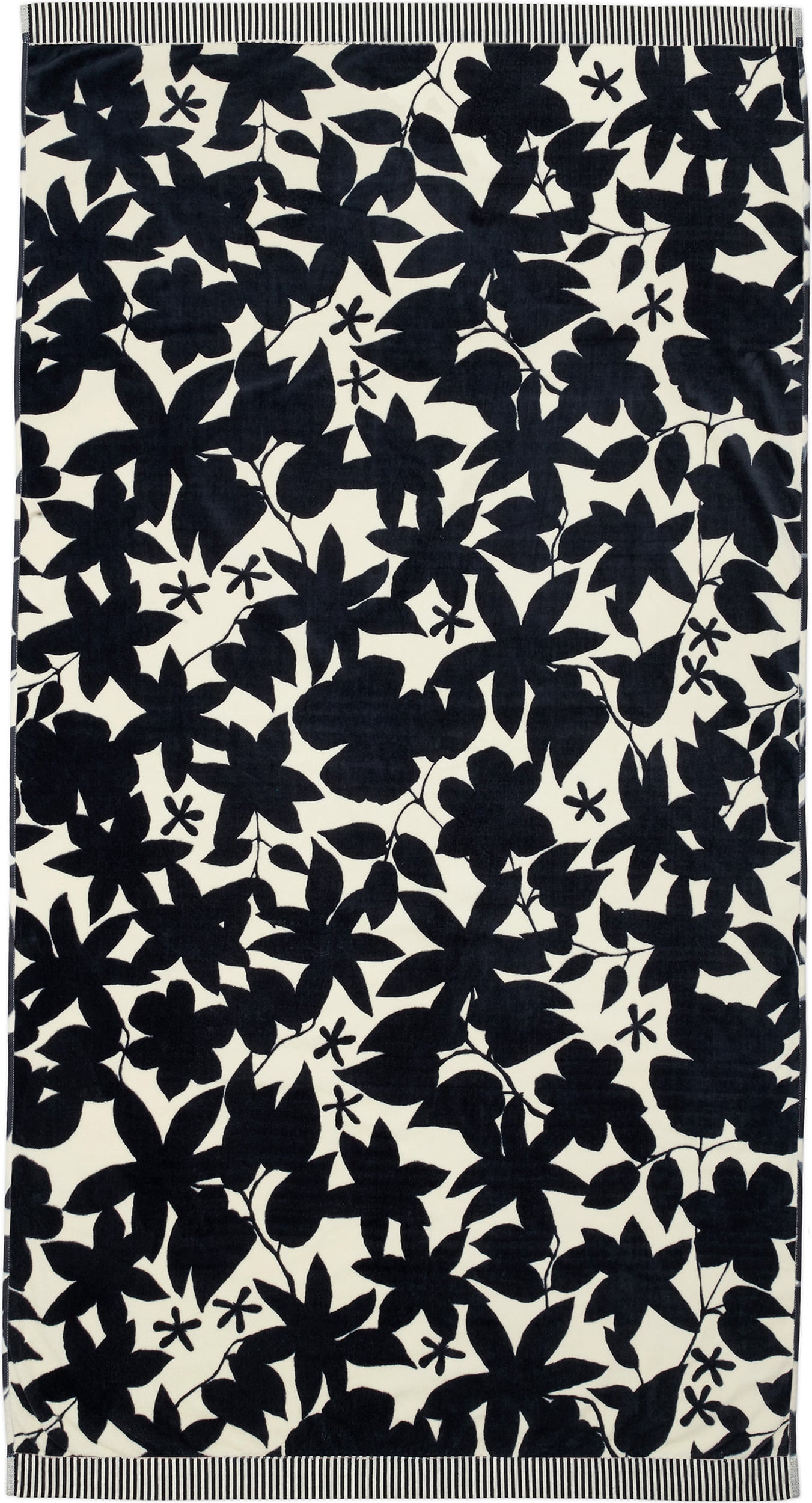 Strandtücher Imara Strandhandtuch 100 X 180 Cm Schwarz-weiß