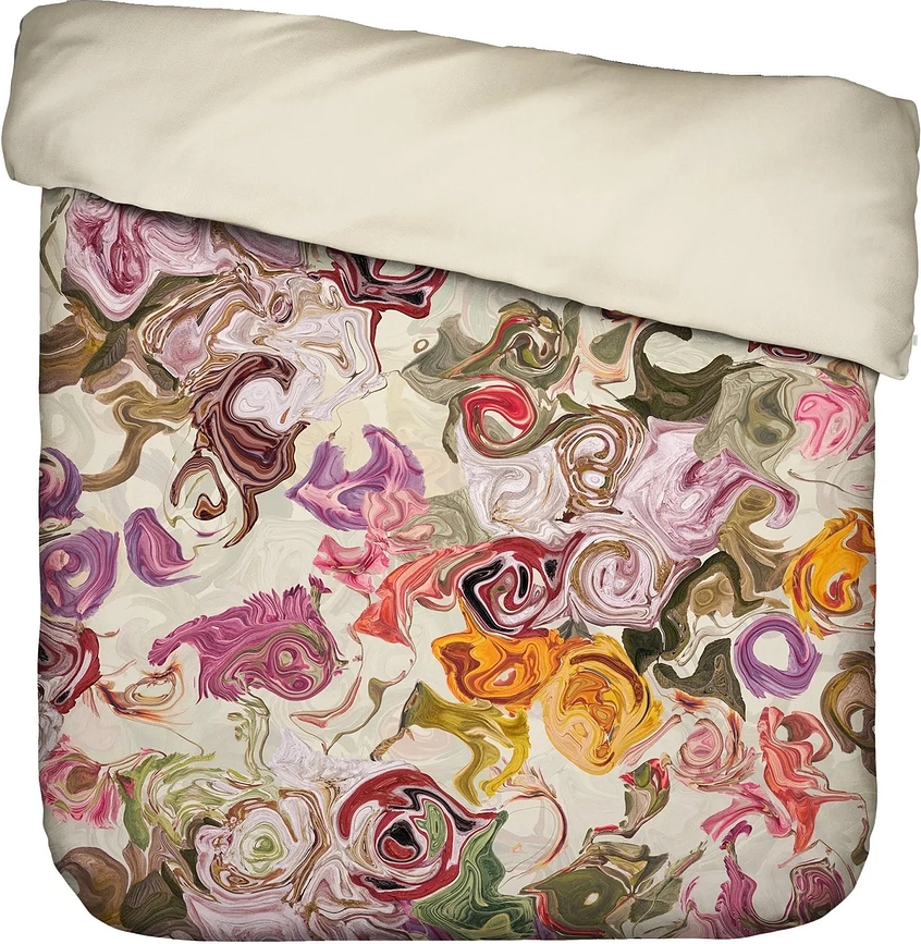 Isaline Housse de Couette 200 x 220 cm, multicolore