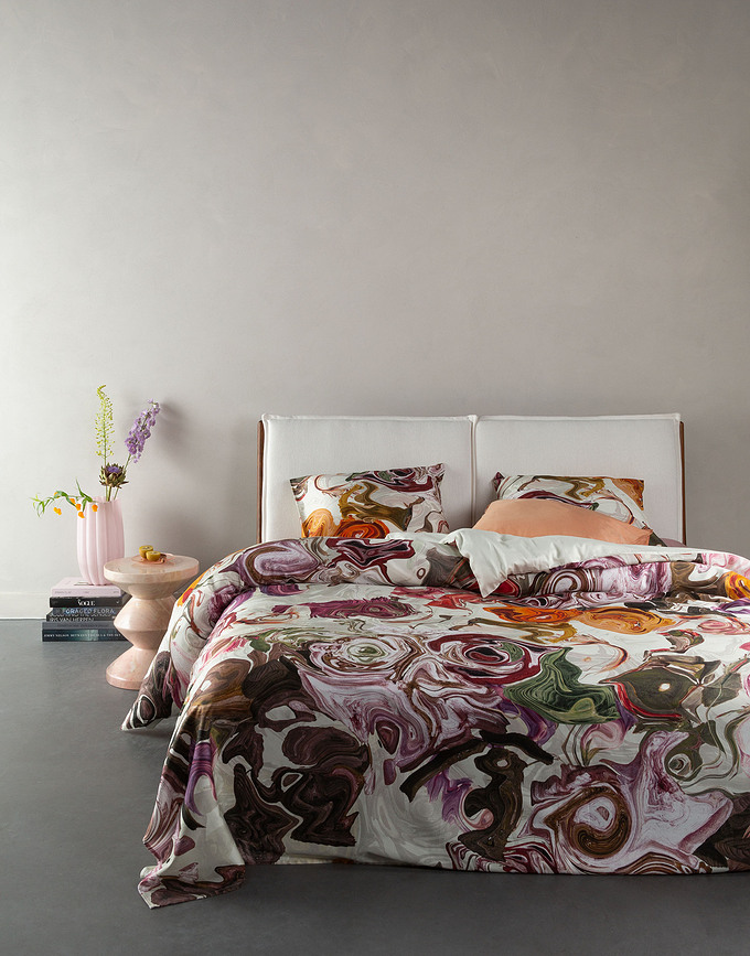 Isaline Taies d'Oreiller 50 x 70 cm, multicolores, Lot de 2