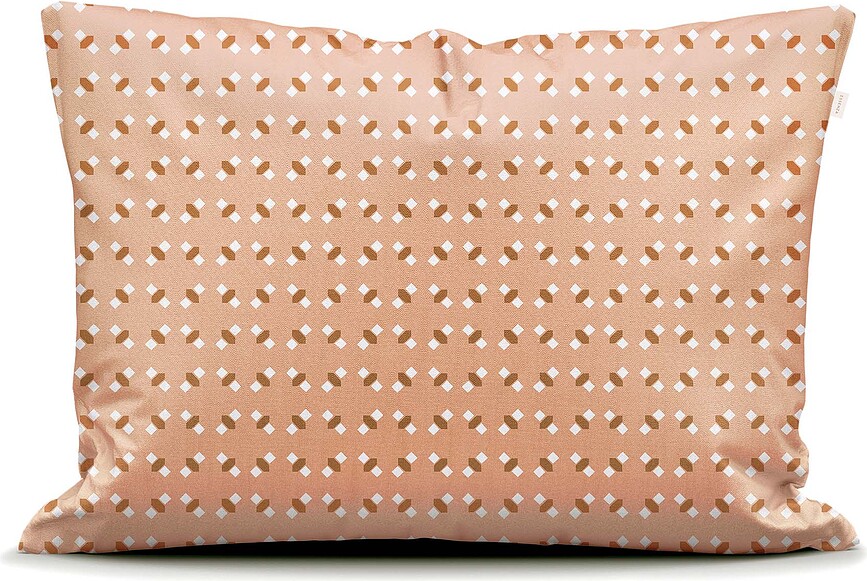 Iva Parure de Lit, 140 x 200 cm, vert et rose, fermeture éclair, taie d'oreiller 70 x 90 cm