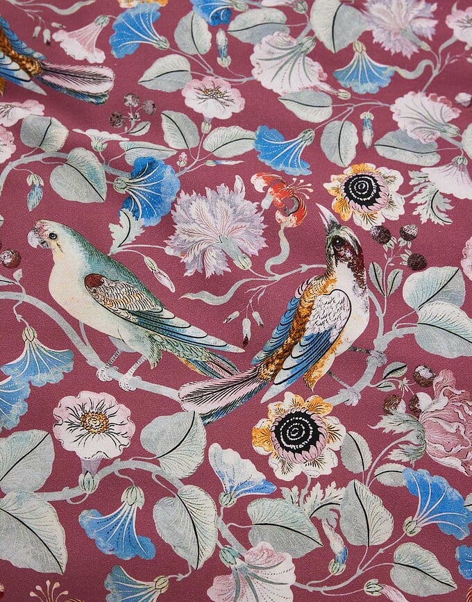 Juego de Cama Aleste, 200 x 200 cm, roja, con 2 fundas de almohada 80 x 80 cm, cierre de solapa