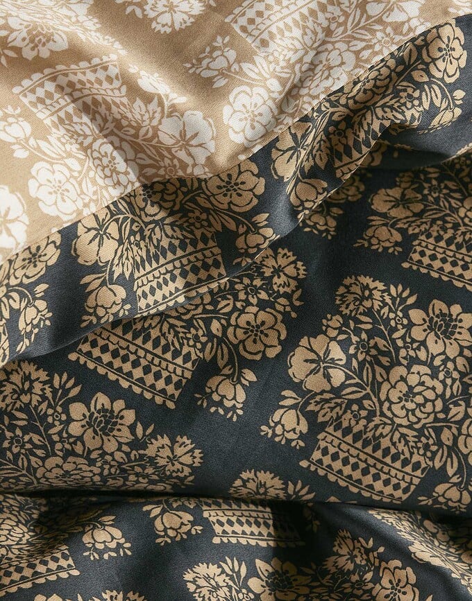 Juego de Funda Nórdica Luz, 200 x 200 cm, beige y gris, con 2 fundas de almohada de 80 x 80 cm, cierre de cremallera