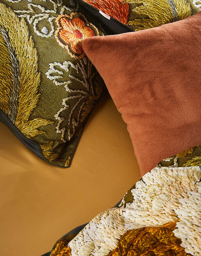 Funda Nórdica Noma, 135 x 200 cm, verde, con cierre de cremallera, incluye funda de almohada 60 x 80 cm