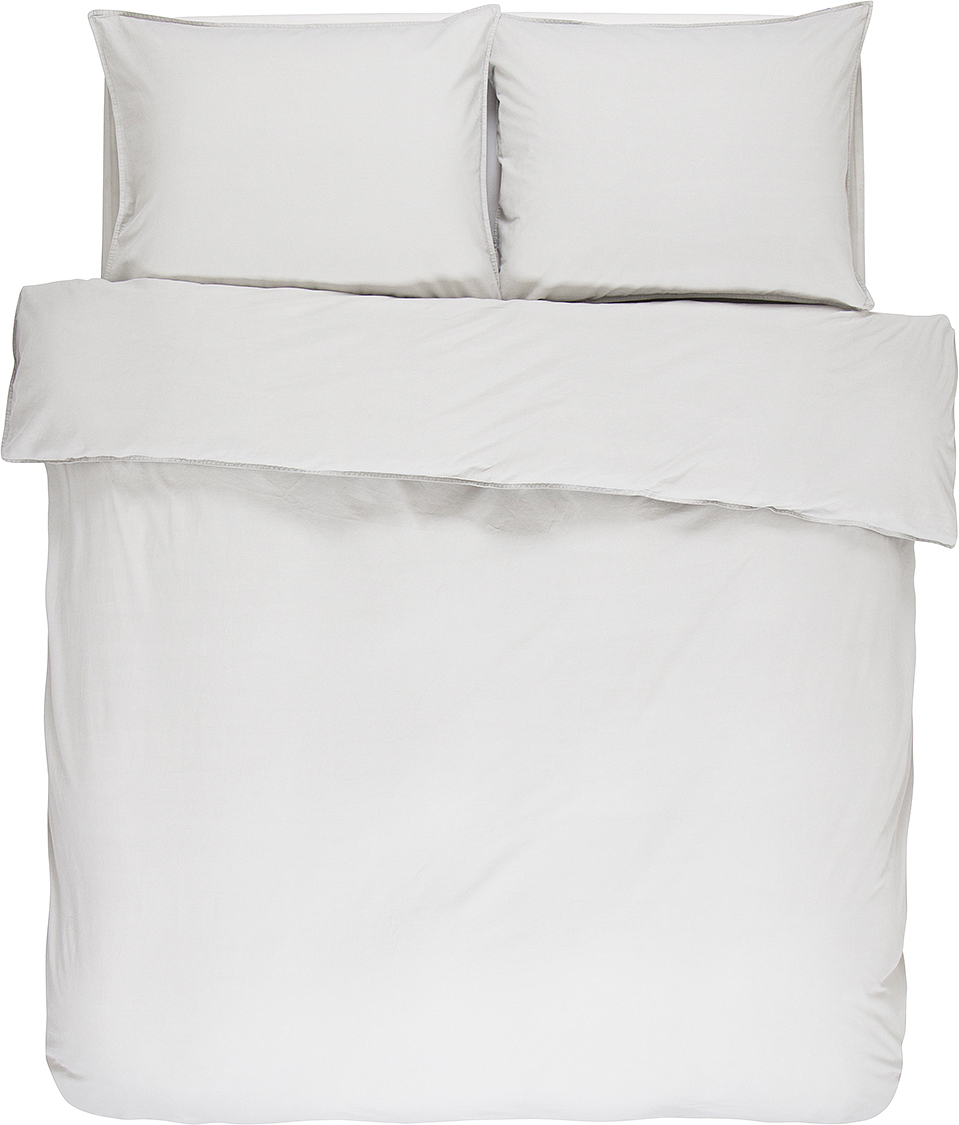 Juego de Funda Nórdica Guy, 200 x 200 cm, blanca, con 2 fundas de almohada 80 x 80 cm, cierre de cremallera Juego de Funda Nórdica Guy, 200 x 200 cm, blanca, con 2 fundas de almohada 80 x 80 cm, cierre de cremallera