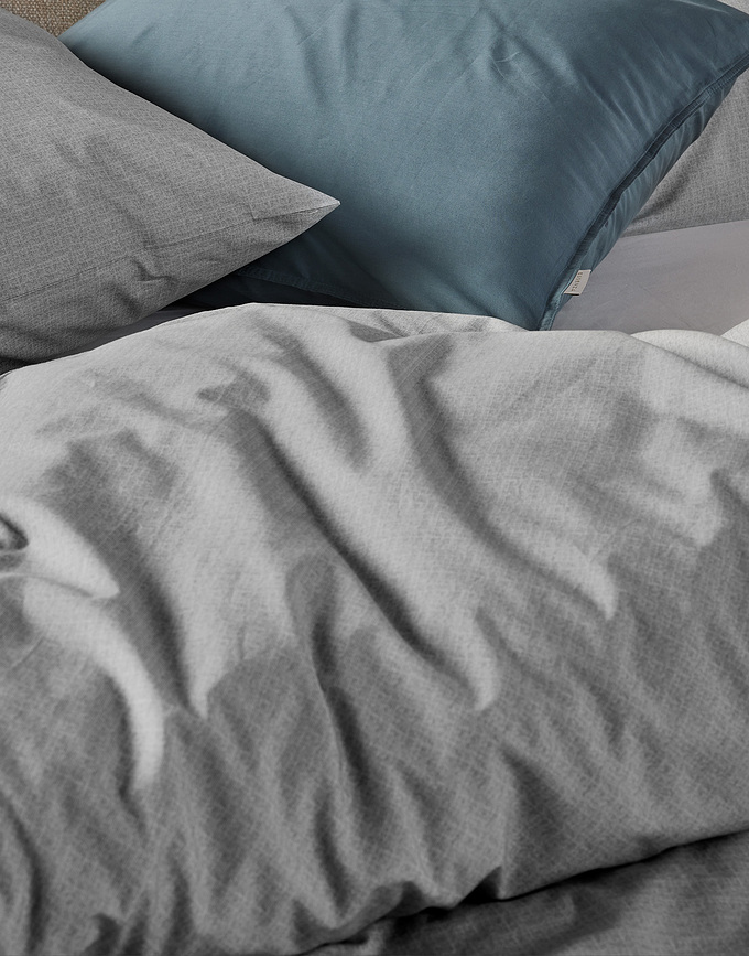 Funda Nórdica Jule, 200 x 220 cm, gris