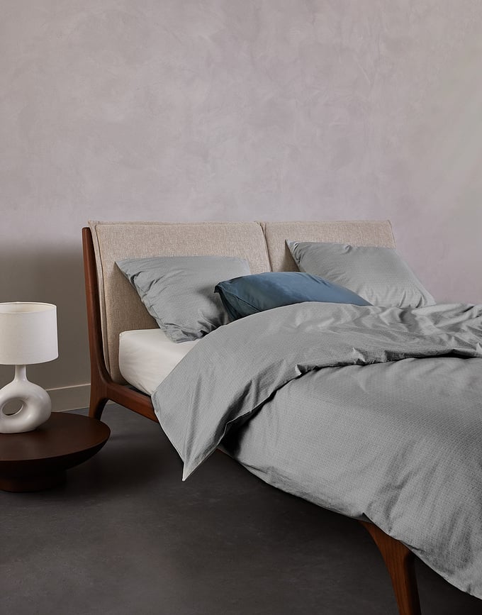 Funda Nórdica Jule, 200 x 220 cm, gris