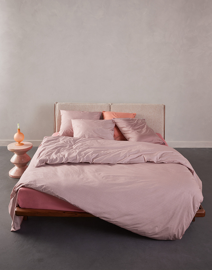 Jule Housse de Couette, 160 x 200 cm, rose