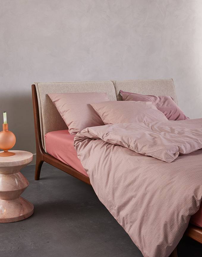 Jule Housse de Couette, 160 x 200 cm, rose