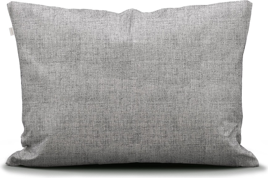 Jule Taies d'Oreiller 70 x 80 cm, grises, Lot de 2