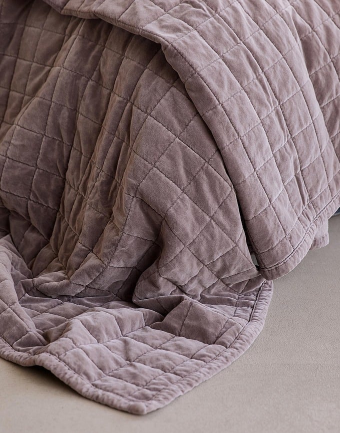 Julia Prekrivač 220 x 265 cm ljubičasti