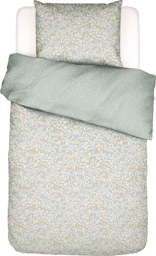 Lenthe Posteljina s patentnim zatvaračem 155 x 220 cm svijetlosiva s jastučnicom 80 x 80 cm