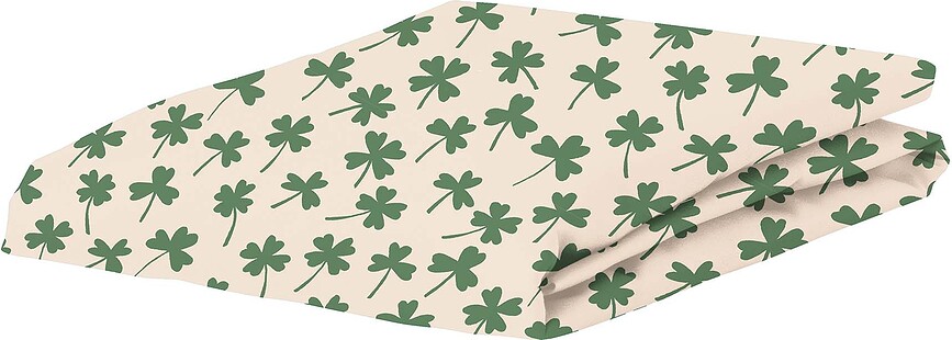 Lenzuolo Clover Lover 140 x 200 cm sabbia