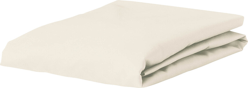 Lenzuolo con elastico The Perfect Organic Jersey 160 x 200 cm crema
