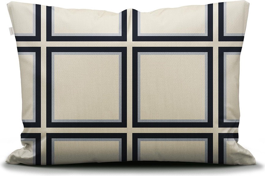 Luca Taies d'Oreiller 70 x 80 cm, vanille, Lot de 2