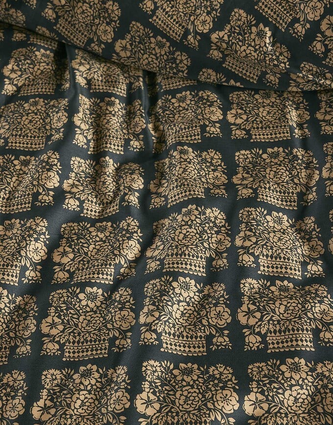 Luz Navlaka za Poplun 260x220 cm bež siva s 2 jastučnice 60x70 cm preklopno zatvaranje