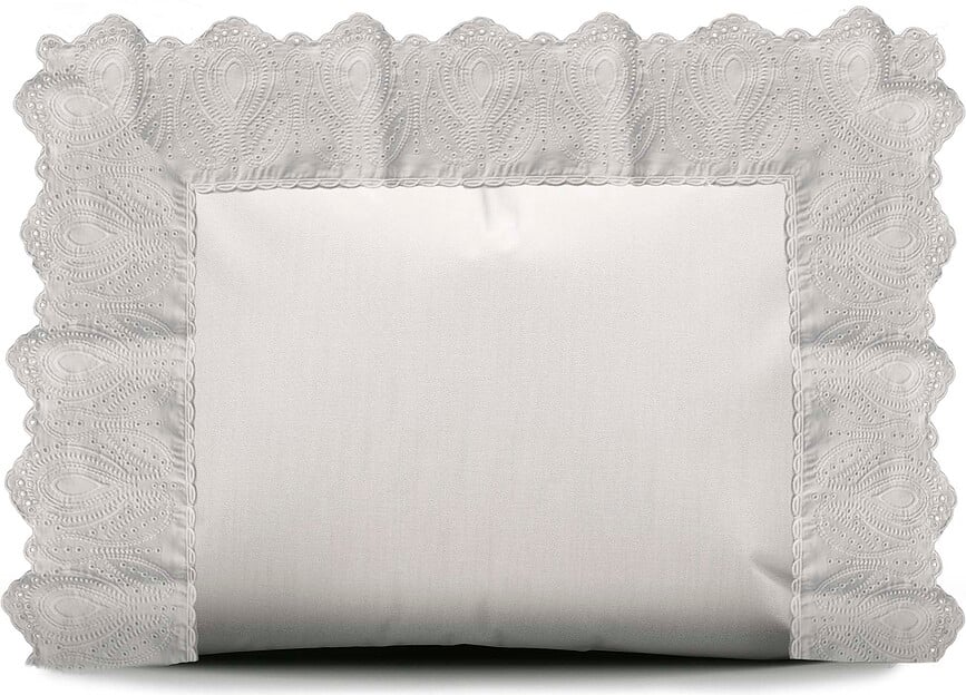 Maen Parure de Lit avec rabat, 240 x 220 cm, blanche, 2 taies d'oreiller 60 x 70 cm