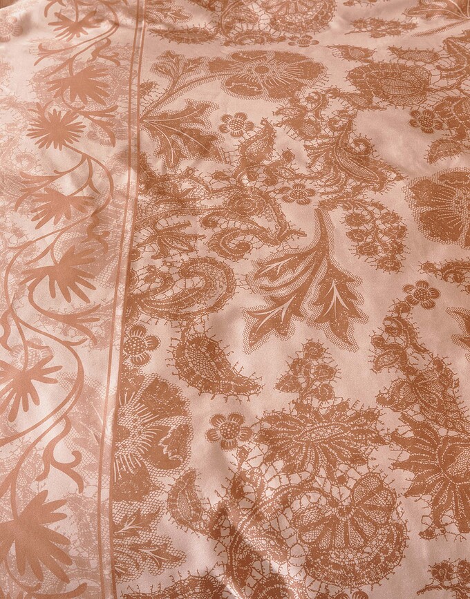 Maere Prevleka za odejo, 140 x 200 cm, z zadrgo, roza, prevleka za vzglavnik 70 x 90 cm, 2-delni set