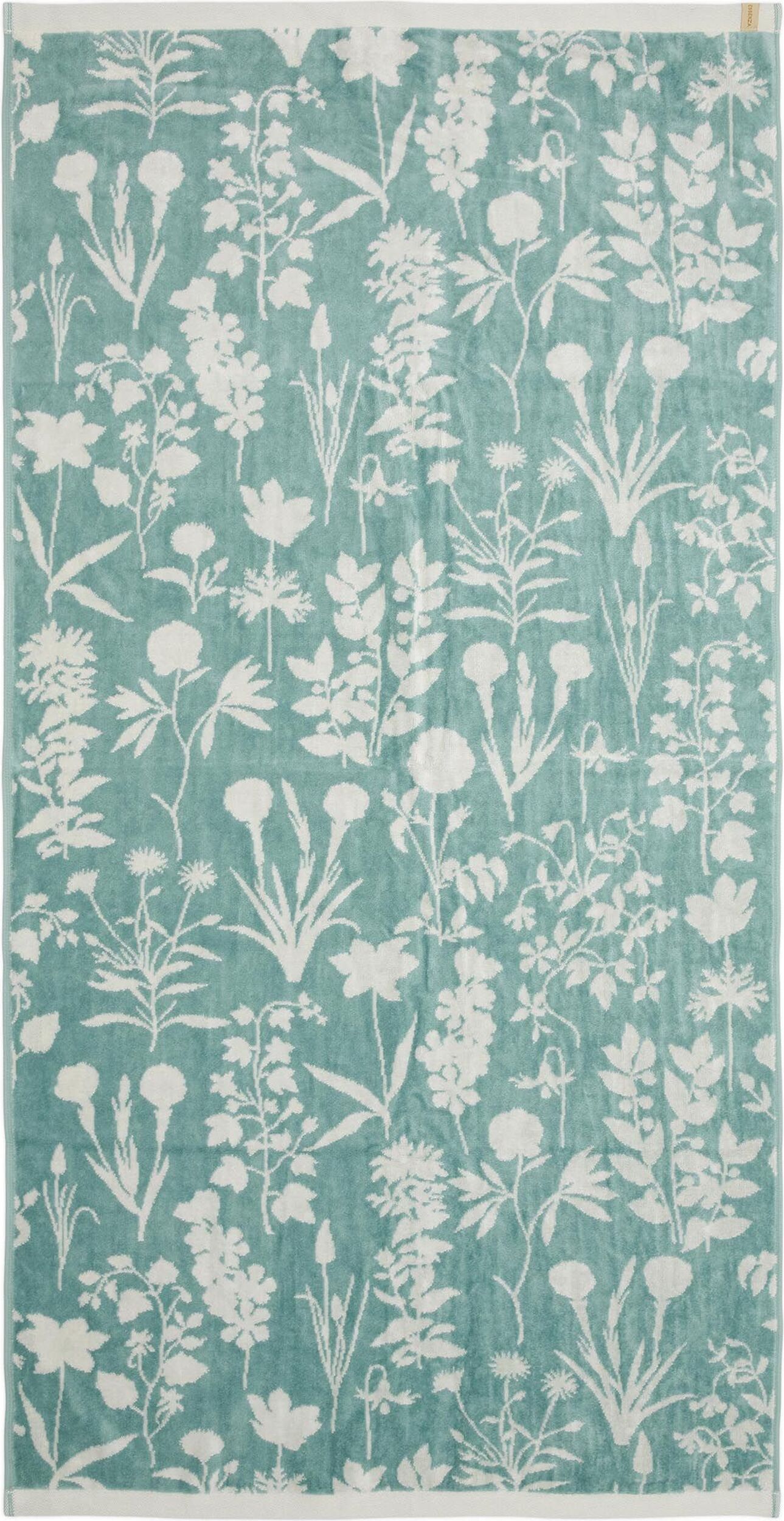 Maribel Handtuch 70 x 140 cm creme-grün