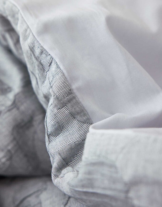 Maribel Housse de Coussin 60 x 70 cm, grise