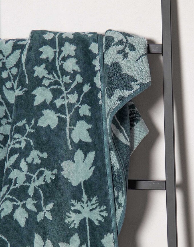 Maribel Serviette 30 x 50 cm, vert-gris