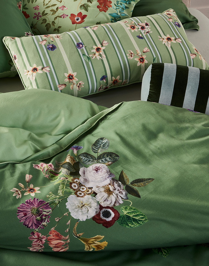 Marigold Taies d'oreiller 50 x 70 cm, vert clair, Lot de 2